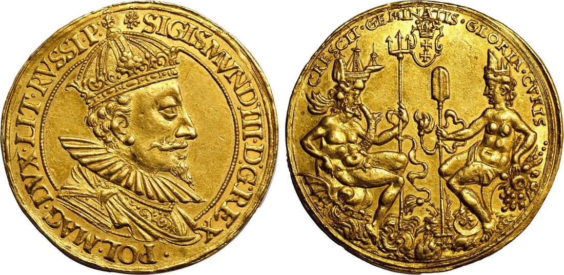 Biały Orzeł na Dukatach Królewskich: Numizmatyczna Podróż do Czasów Złotego Wieku Polski!