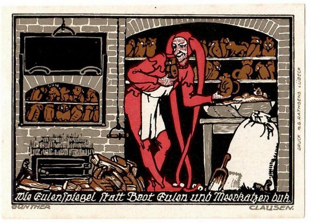 1 mark banknoty zastępcze Powiat Kneitlingen 1921