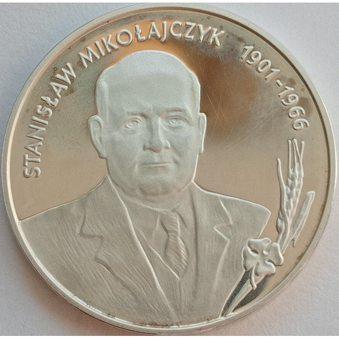 10 Złotych 1996 Stanisław Mikołajczyk