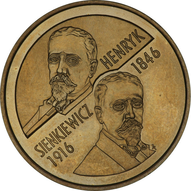 2 zł 1996 - Henryk Sienkiewicz (1846-1916)