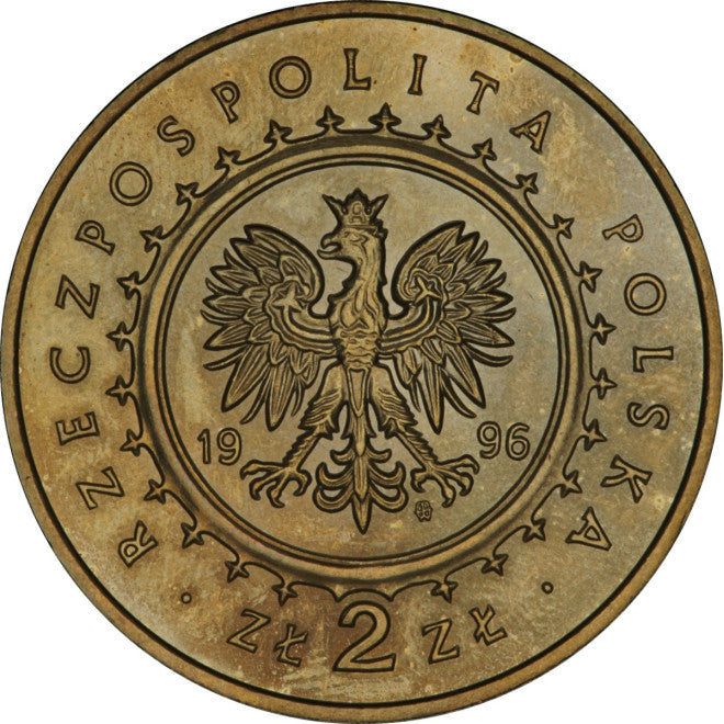 2 zł 1996 - Zamki i pałace w Polsce: Zamek w Lidzbarku Warmińskim