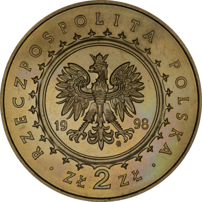 2 zł 1998 - Zamki i pałace w Polsce: Zamek w Kórniku