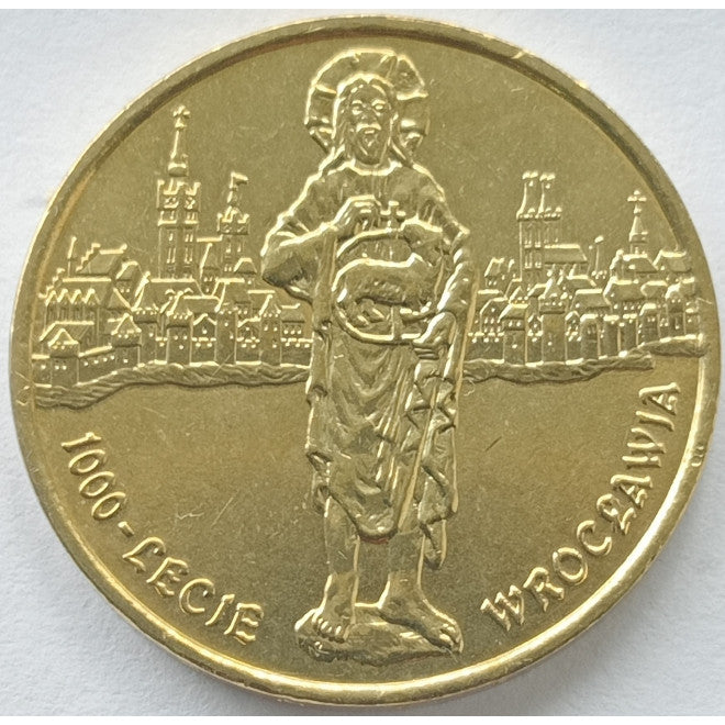 2 zł 2000 - 1000-lecie Wrocławia
