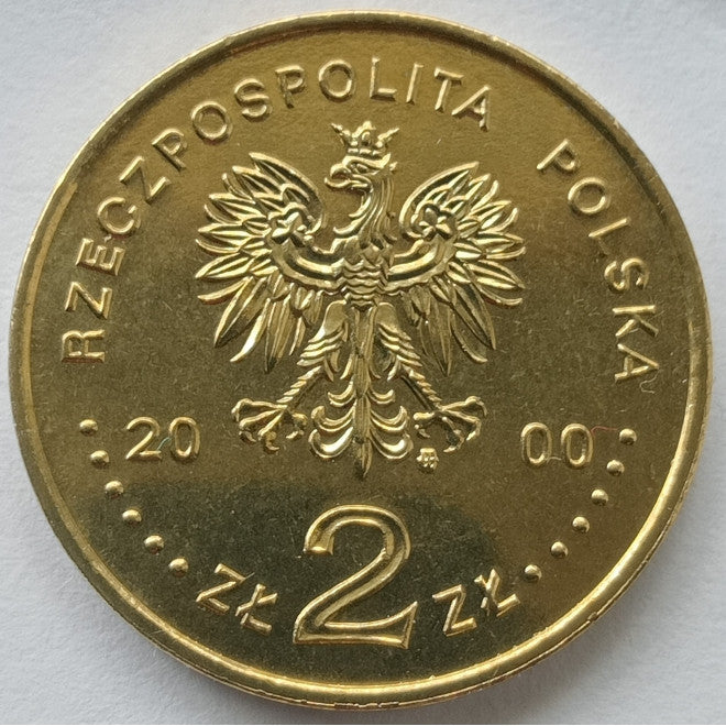 2 zł 2000 - 1000-lecie Wrocławia