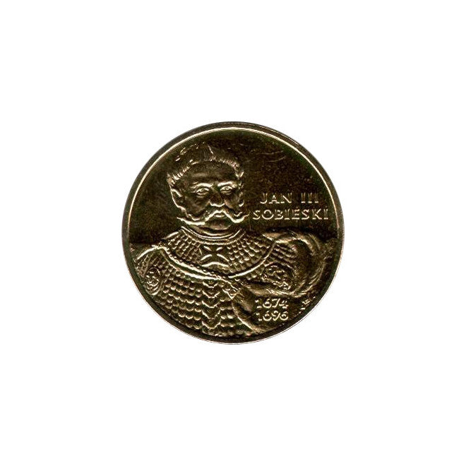 2 zł 2001 - Poczet królów i książąt polskich: Jan III Sobieski (1674-1696)