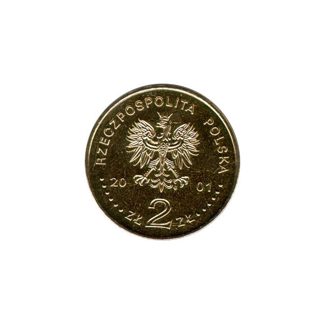 2 zł 2001 - Poczet królów i książąt polskich: Jan III Sobieski (1674-1696)