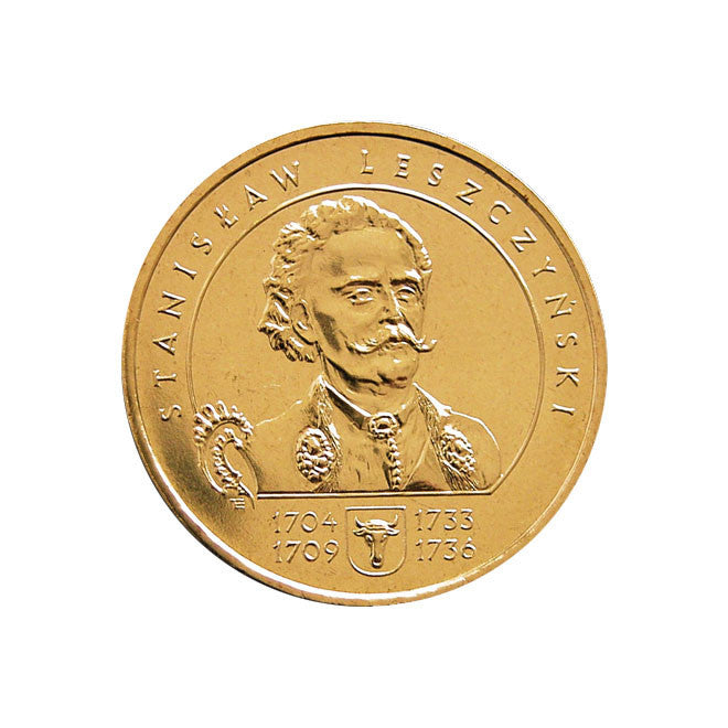 2 zł 2003 - Poczet królów i książąt polskich: Stanisław Leszczyński (1704-1709, 1733-1736)