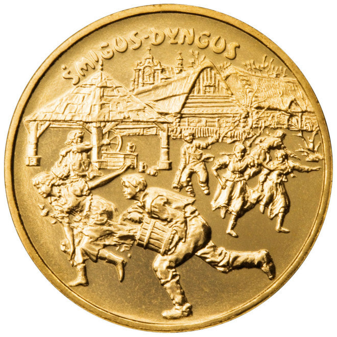 2 zł 2003 -Polski rok obrzędowy: Śmigus-Dyngus