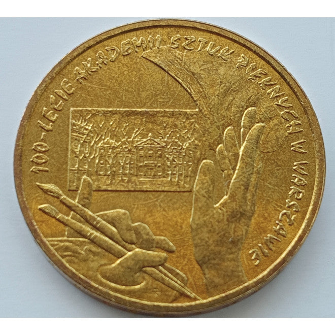 2 zł 2004 - 100. rocznica utworzenia Akademii Sztuk Pięknych