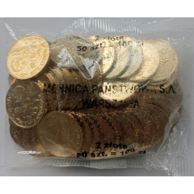 2 zł 2004 - Generał brygady Stanisław F. Sosabowski  (woreczek 50 szt.)