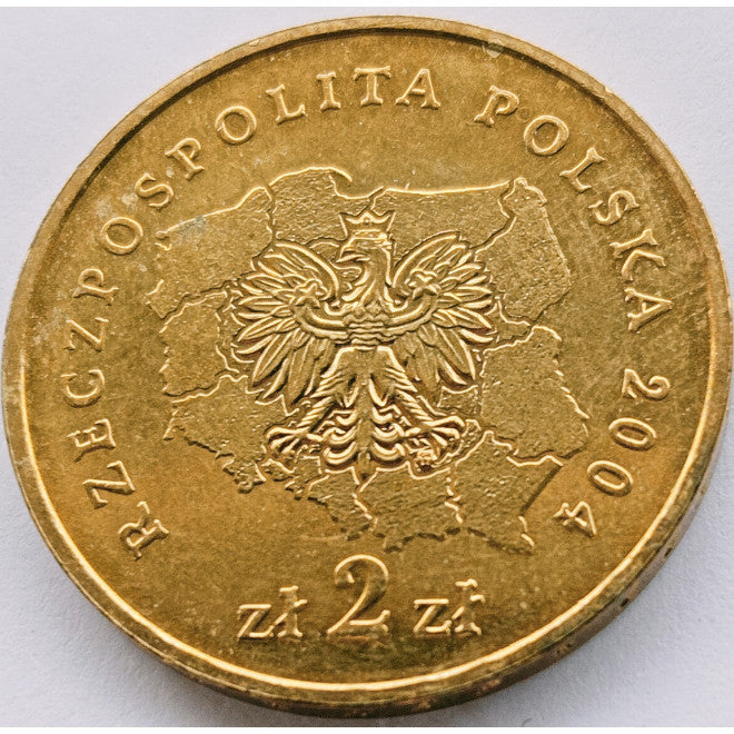 2 zł 2004 - Herby Województw: lubelskie