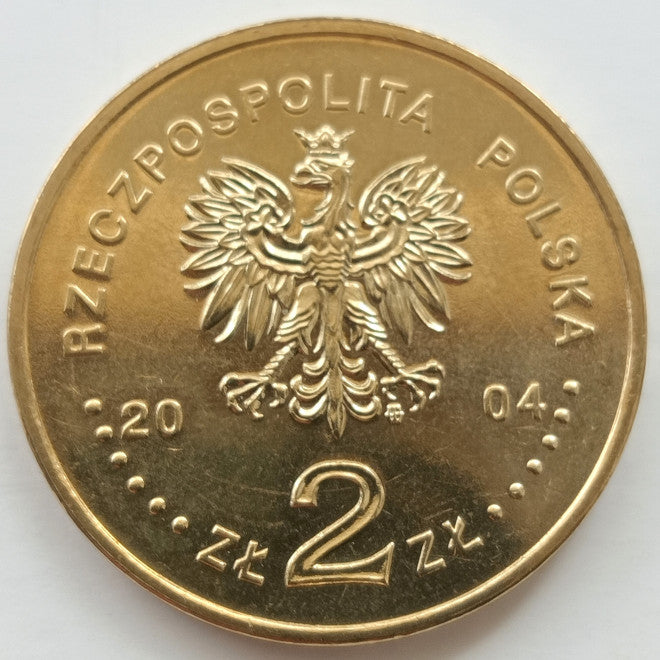 2 zł 2004 - Wstąpienie Polski do Unii Europejskiej