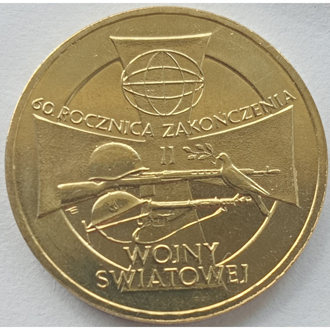 2 zł 2005 - 60. rocznica zakończenia II wojny światowej