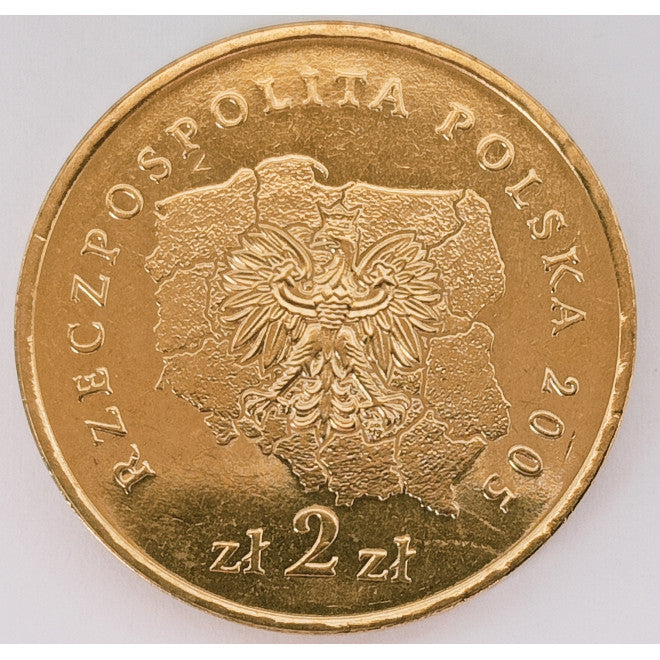 2 zł 2005 - Herby Województw: świętokrzyskie