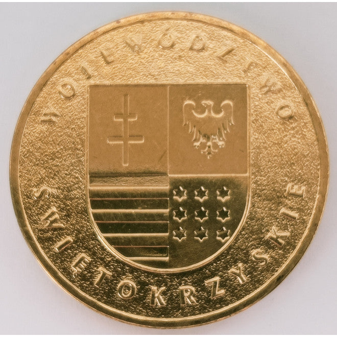 2 zł 2005 - Herby Województw: świętokrzyskie