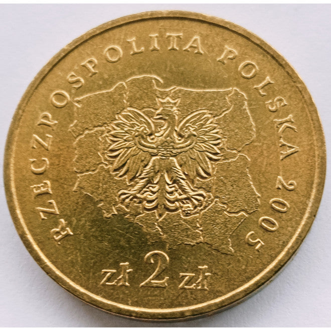 2 zł 2005 - Herby Województw: zachodniopomorskie