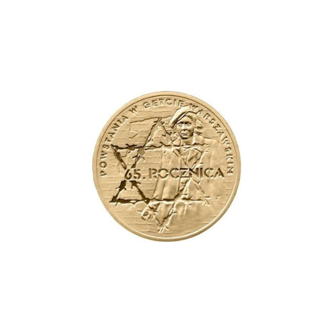 2 zł 2008 - 65. rocznica powstania w getcie warszawskim