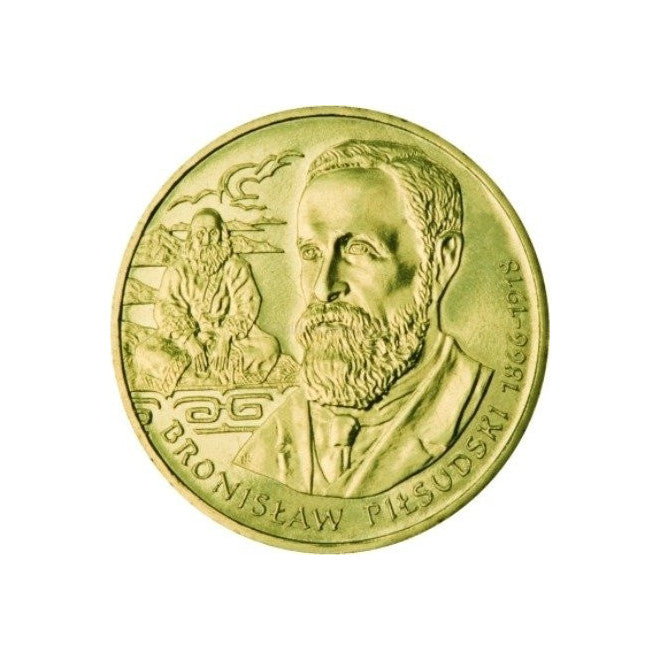 2 zł 2008 - Polscy Podróżnicy i Badacze: Bronisław Piłsudski (1866-1918)