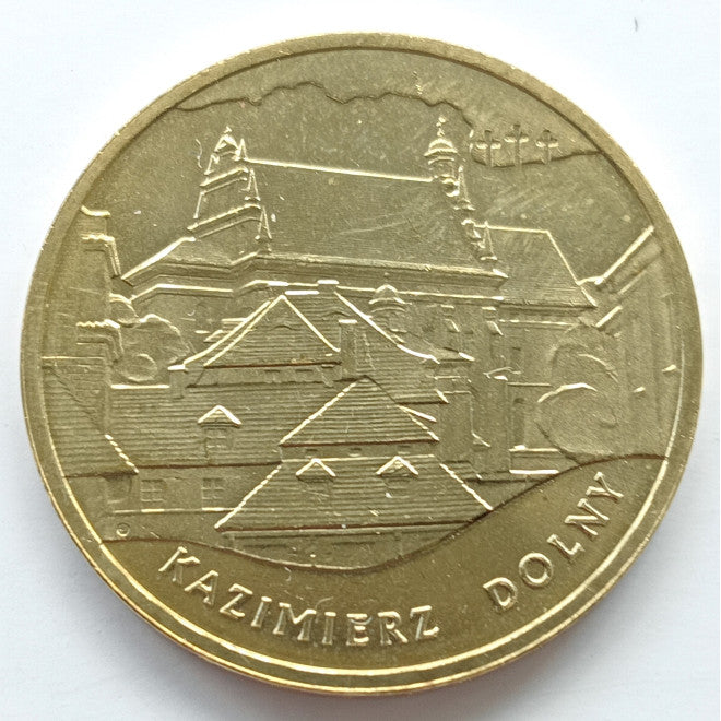 2 zł 2008 - Zabytki kultury materialnej w Polsce: Kazimierz Dolny