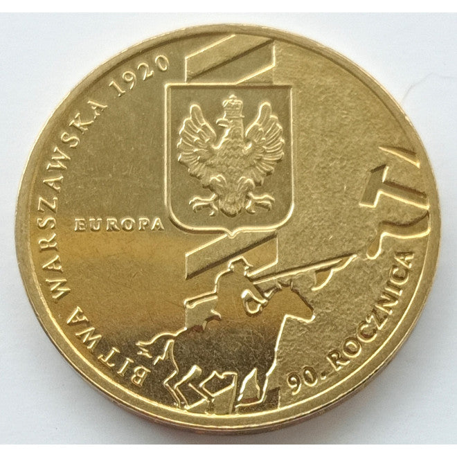 2 zł 2010 - 90. rocznica Bitwy Warszawskiej