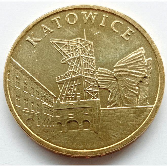2 zł 2010 - Miasta w Polsce – Katowice