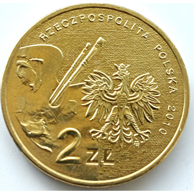 2 zł 2010 - Polscy malarze XIX/XX wieku – Artur Grottger