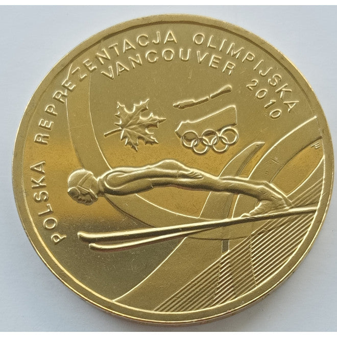 2 zł 2010 - Polska Reprezentacja Olimpijska Vancouver 2010