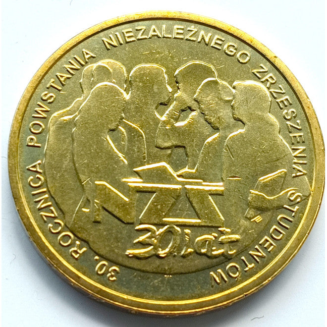 2 zł 2011 - 30. rocznica powstania NZSMM