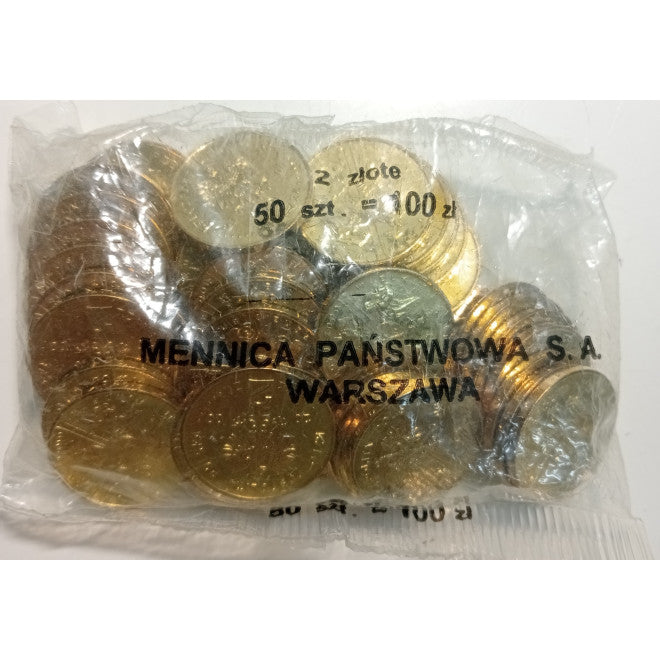 2 zł 2012 - 50-lecie Programu 3 Polskiego Radia (woreczek 50 szt.)