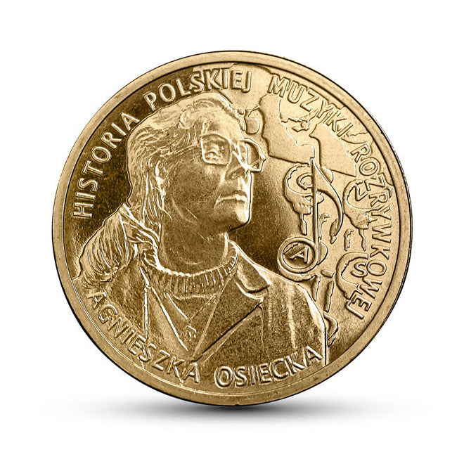 2 zł 2013 - Historia Polskiej Muzyki Rozrywkowej – Agnieszka Osiecka