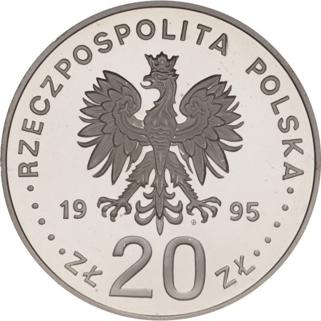 20 zł 1995 - Katyń, Miednoje, Charków - 1940