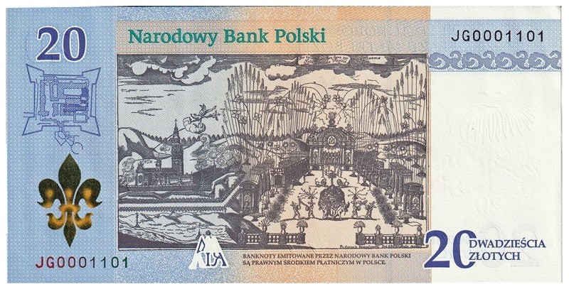 20 zł 300-lecie koronacji obrazu Matki Bożej JG0001101