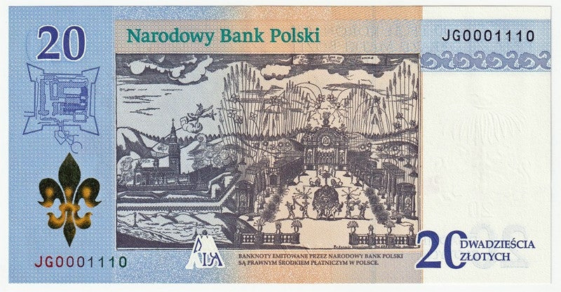 20 zł 300-lecie koronacji obrazu Matki Bożej JG0001110