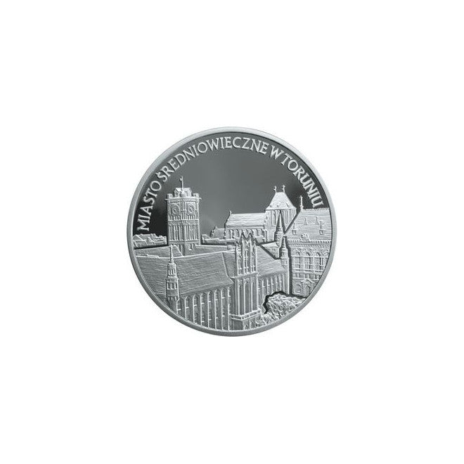 20 Złotych 2007 Zabytki kultury w Polsce - miasto średniowieczne w Toruniu