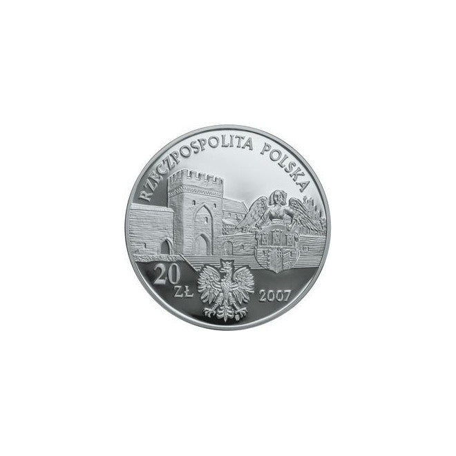 20 Złotych 2007 Zabytki kultury w Polsce - miasto średniowieczne w Toruniu