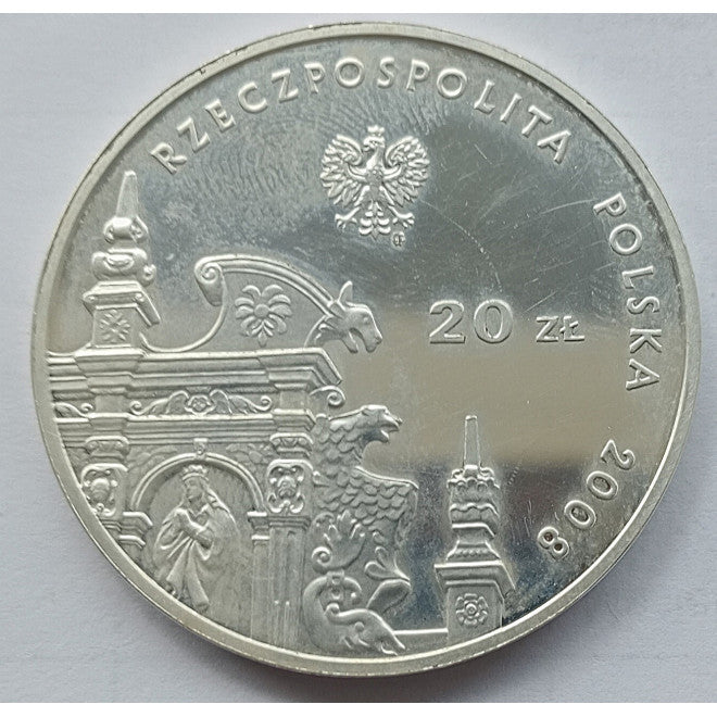 20 Złotych 2008 Zabytki kultury w Polsce - Kazimierz Dolny