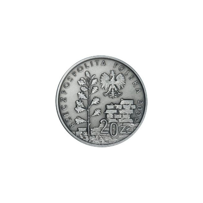 20 Złotych 2009 65. rocznica likwidacji Getta w Łodzi