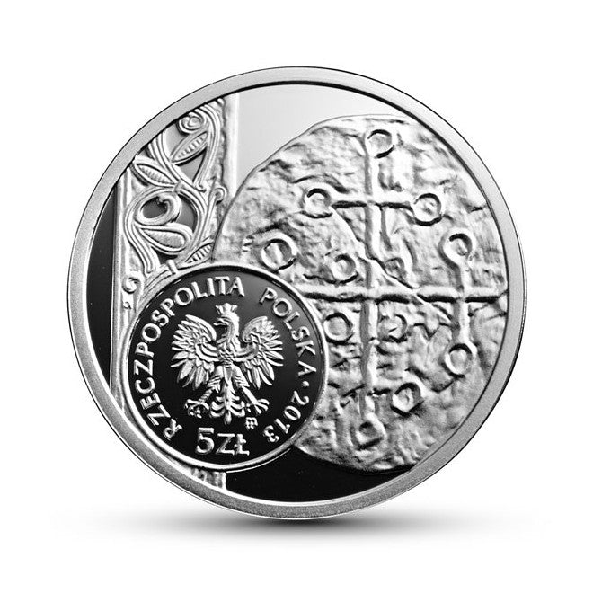 5 zł 2013 - Historia Monety Polskiej – denar Bolesława Chrobrego