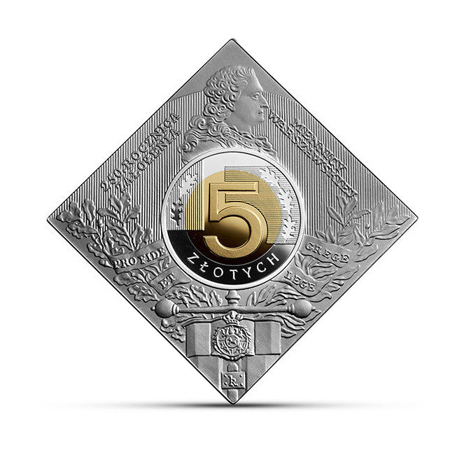 5 zł 2016 - 250. rocznica założenia Mennicy Warszawskiej