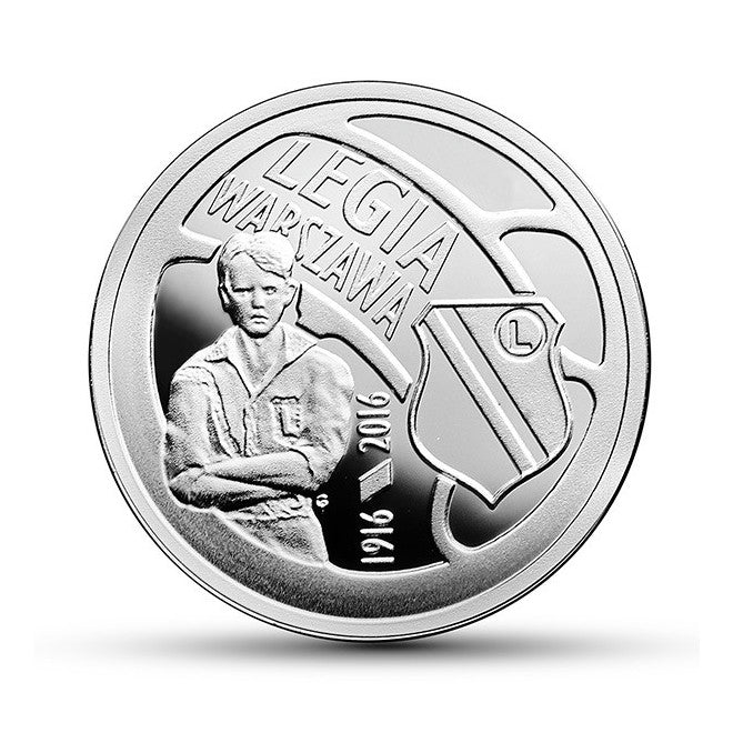 5 zł 2016 - Polskie Kluby Piłkarskie – Legia Warszawa