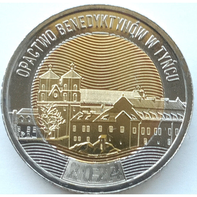 5 zł 2024 Opactwo Benedyktynów w Tyńcu