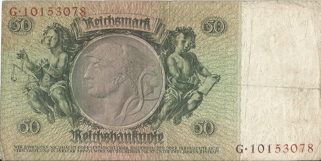 50 marek 1933, G 10153078, stan 3