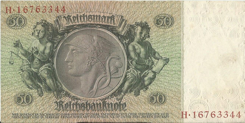 50 marek 1933, H 16763344, stan 3+