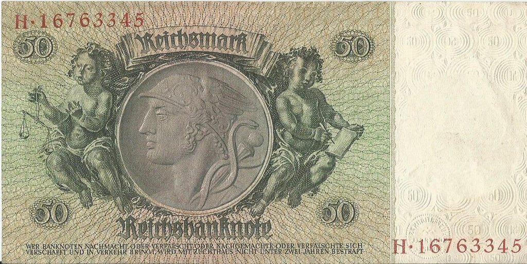 50 marek 1933, H 16763345, stan 3+