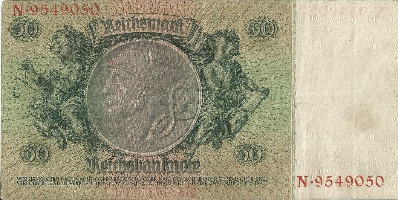 50 marek 1933, N 9549050,  stan 3