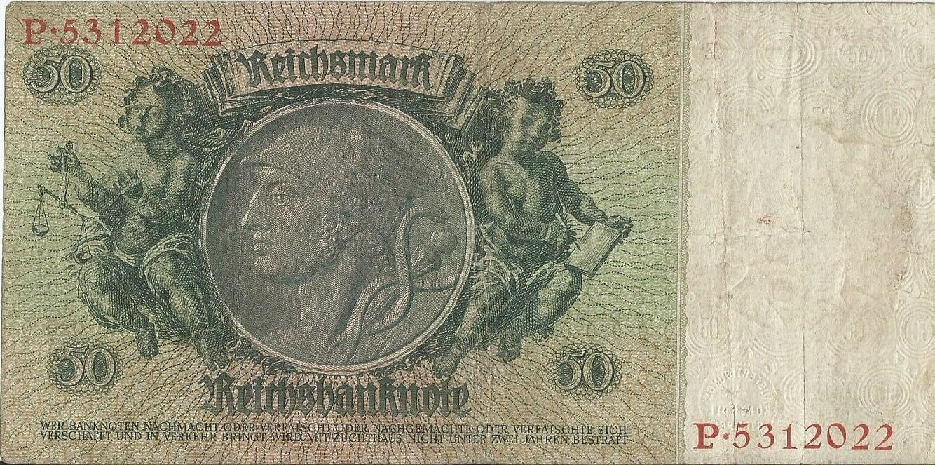 50 marek 1933, P 5312022, stan 3-