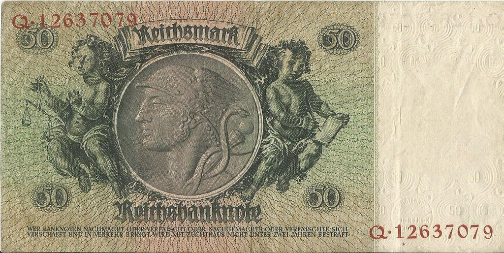 50 marek 1933, Q 12637079,  stan 3