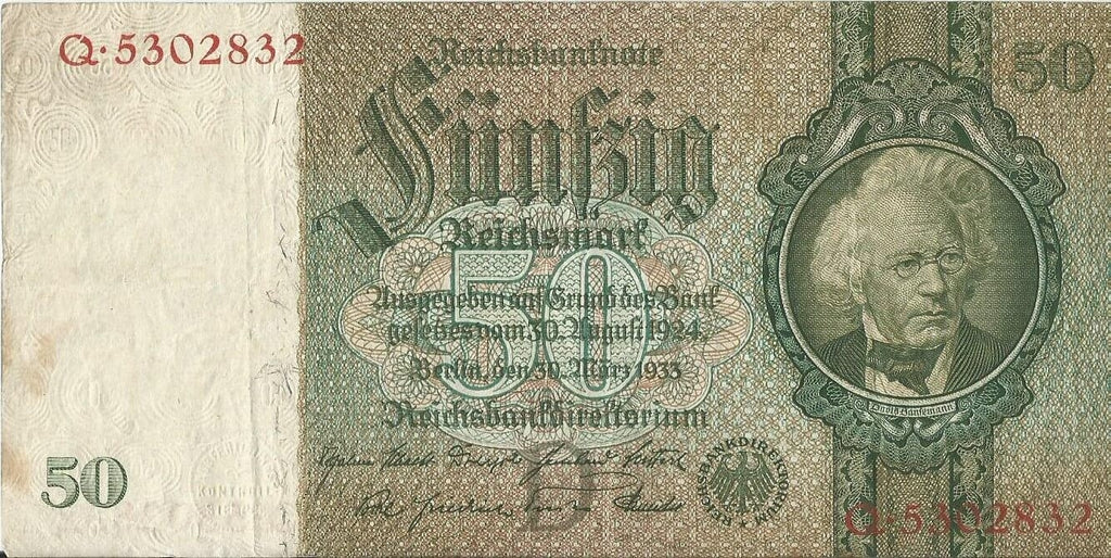 50 marek 1933, Q 5302832,  stan 3