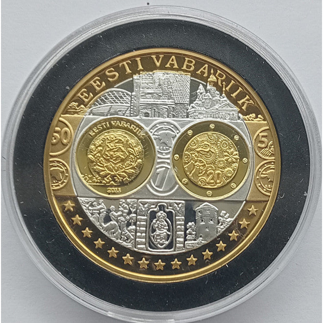 Estonia Euro (wzór) 2011