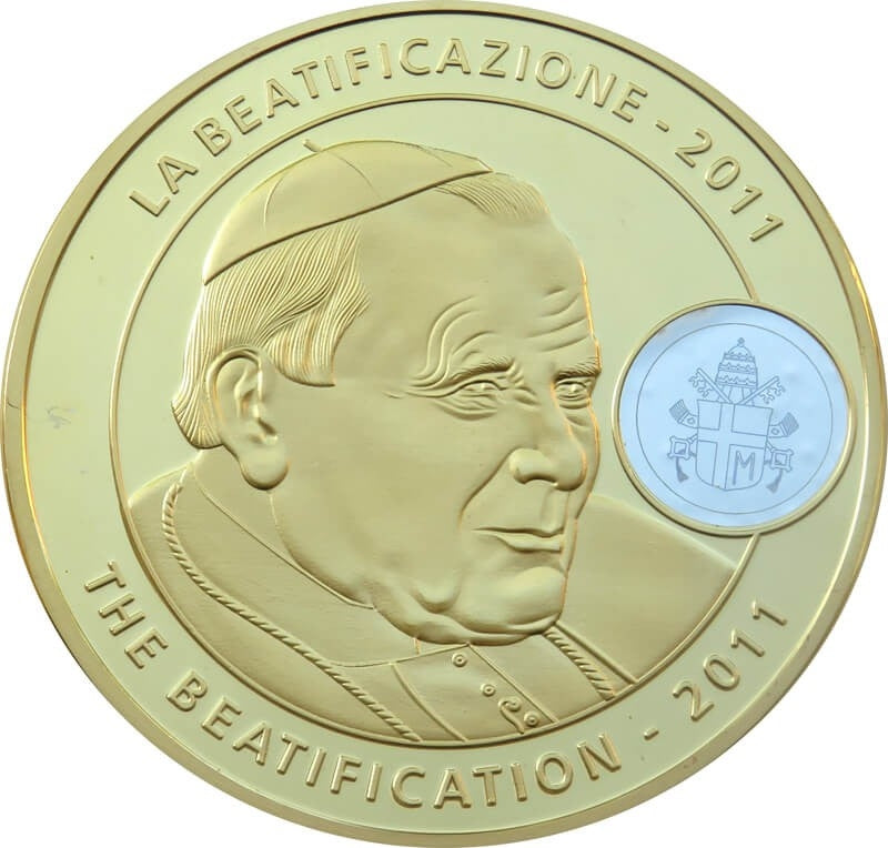 Medal okolicznościowy Beatyfikacja Jana Pawła II